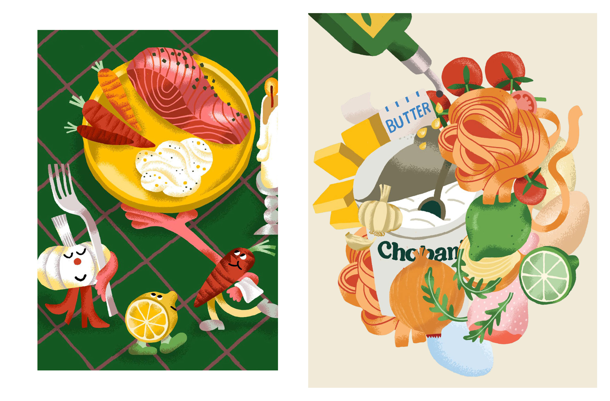 Chobani Cookbook, Illustration – Cari Vander Yacht
