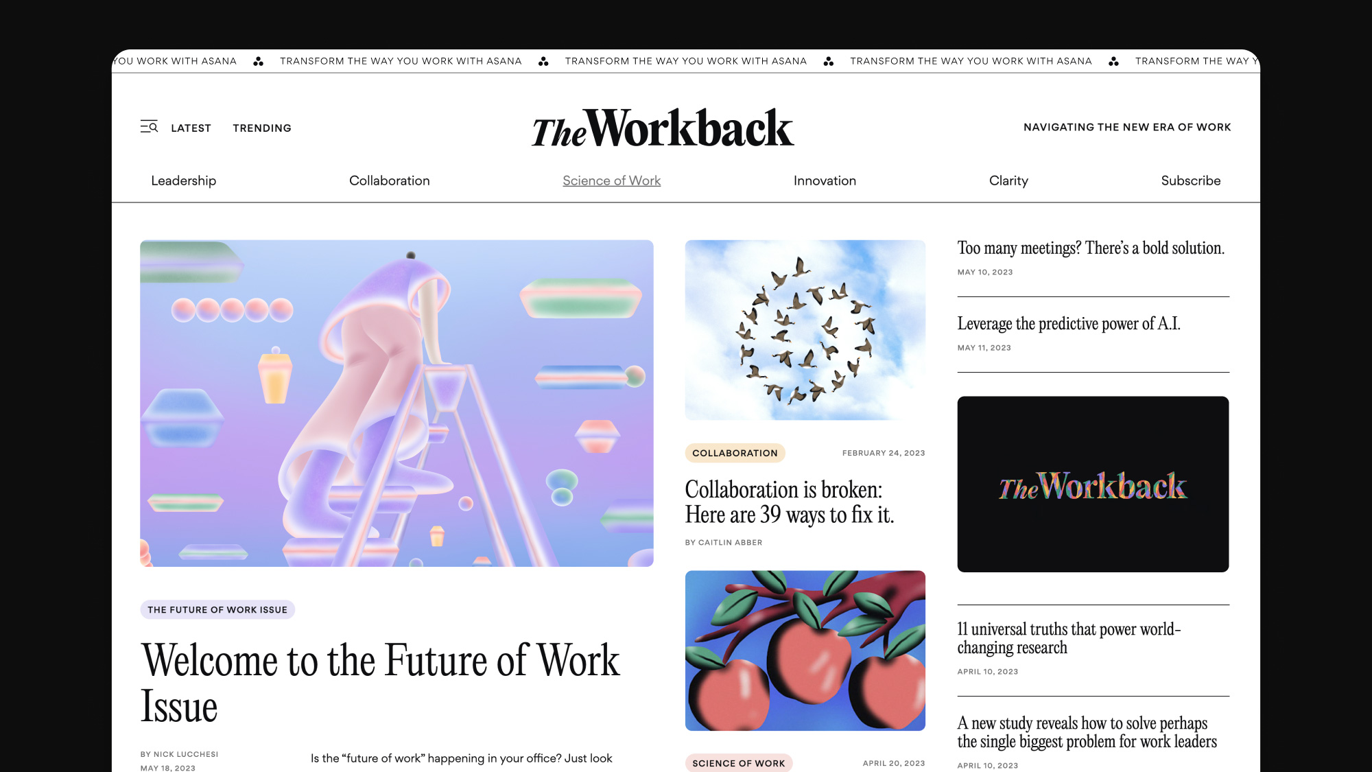 The Workback magazine