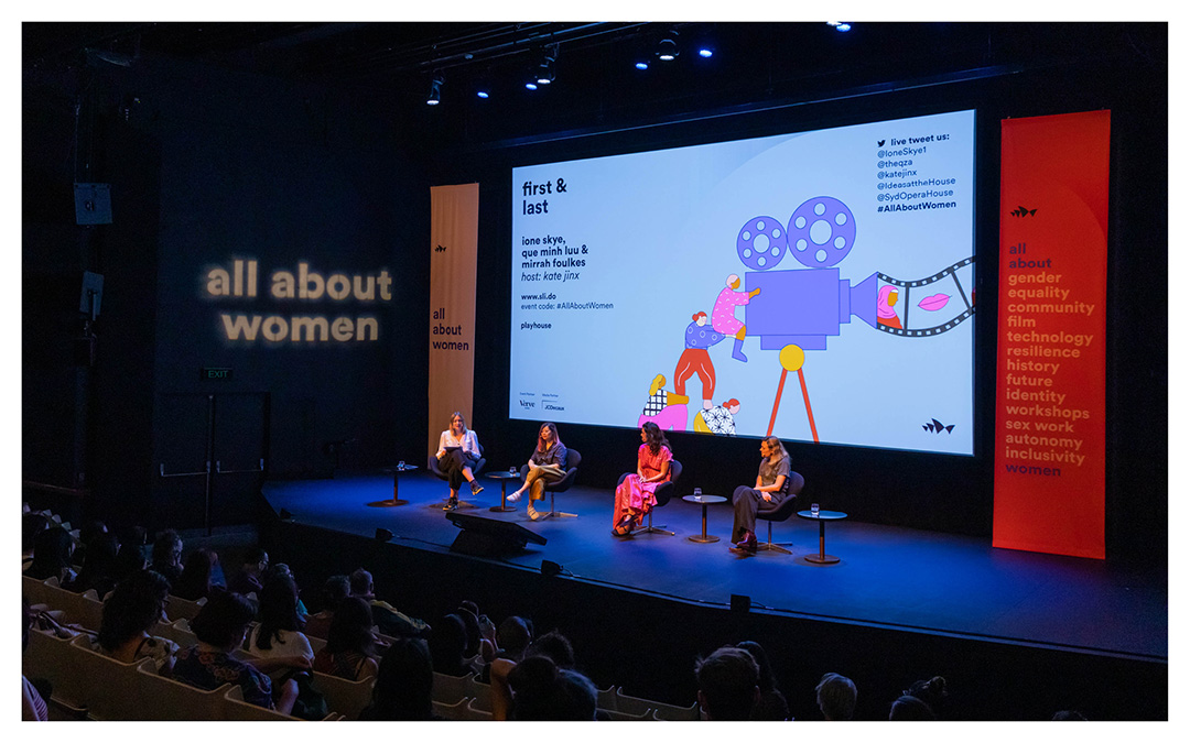 ‘All About Women’ talks and ideas festival campaign.