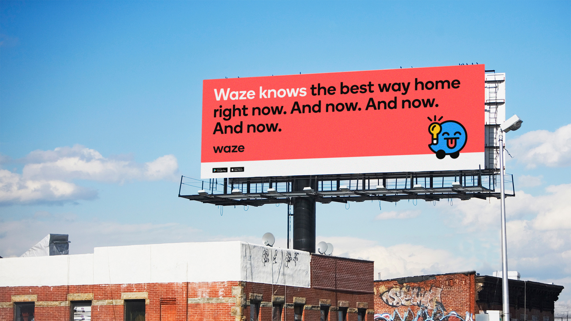 Waze Knows U.S. Out-of-Home Campaign
