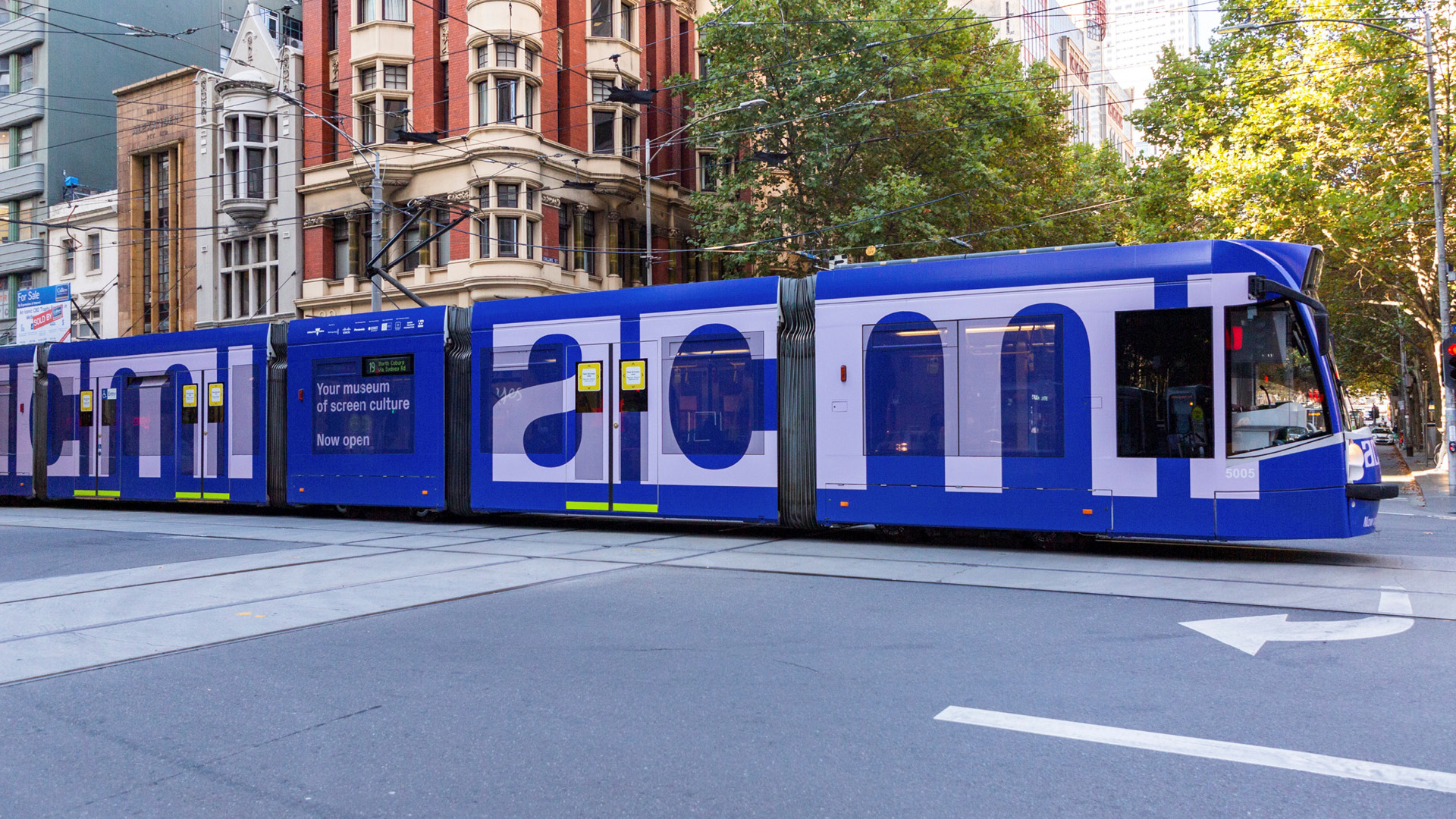 Now Open Campaign: Melbourne Tram Wrap, Street Posters, Tram Shelter Digital Screens, Digital Billboard