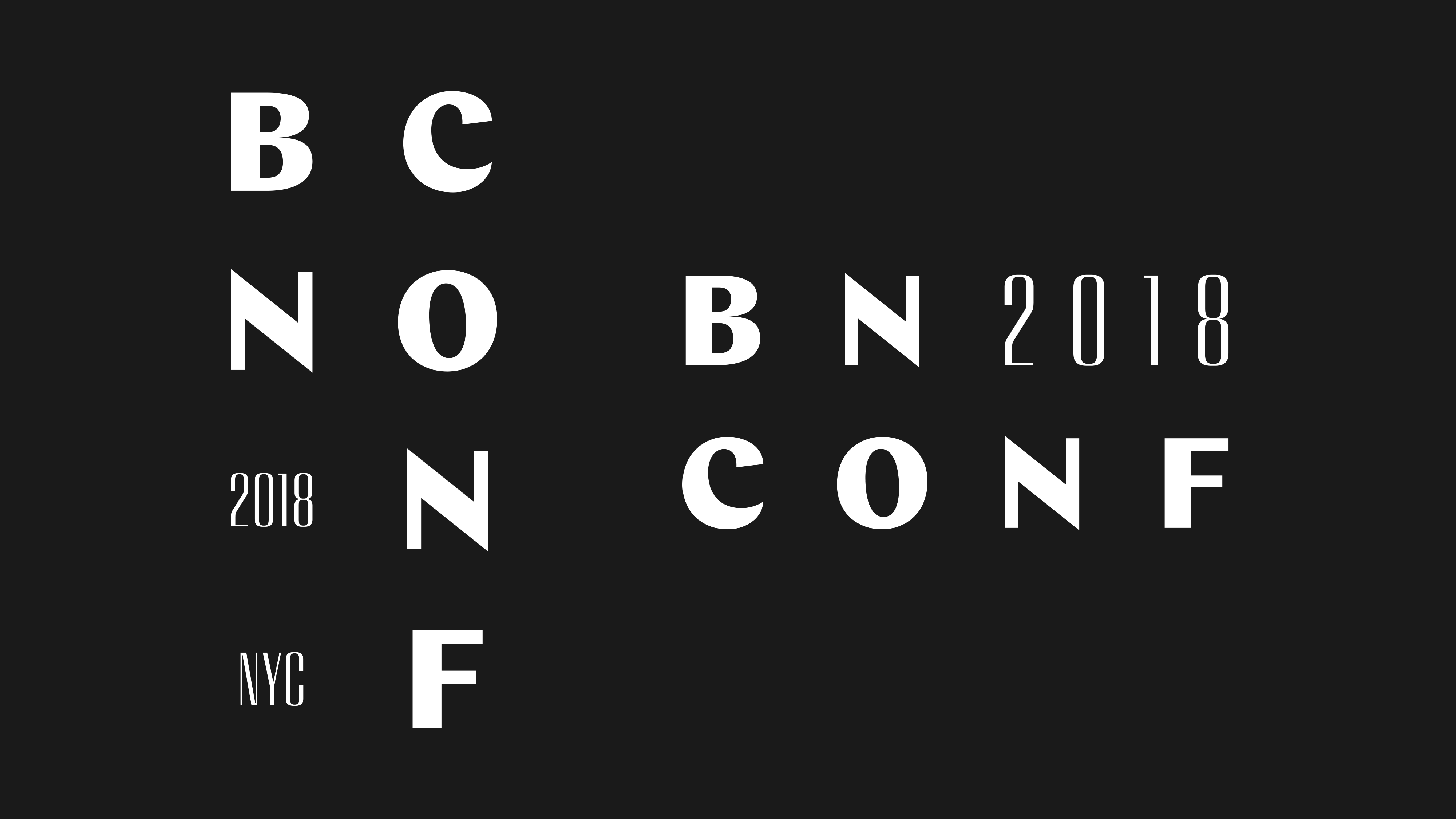 2018 Brand New Conference Identity